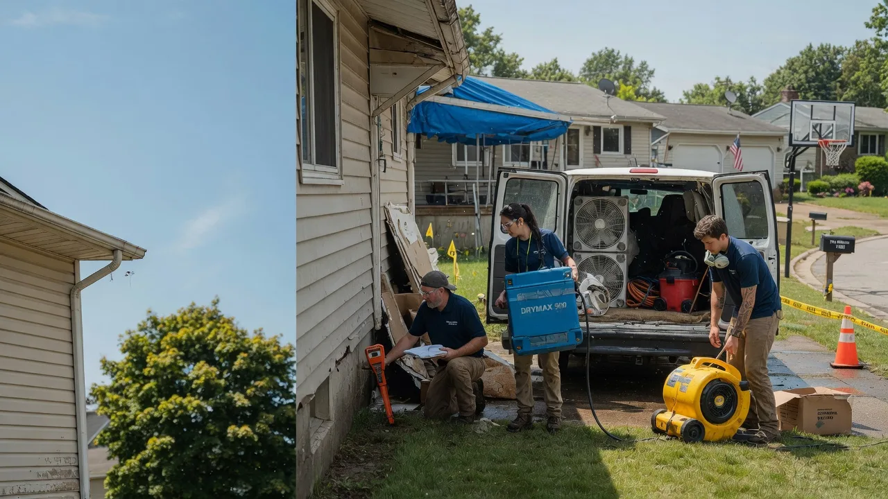 Ceiling Leak Cleanup in Stockbridge, MI near me